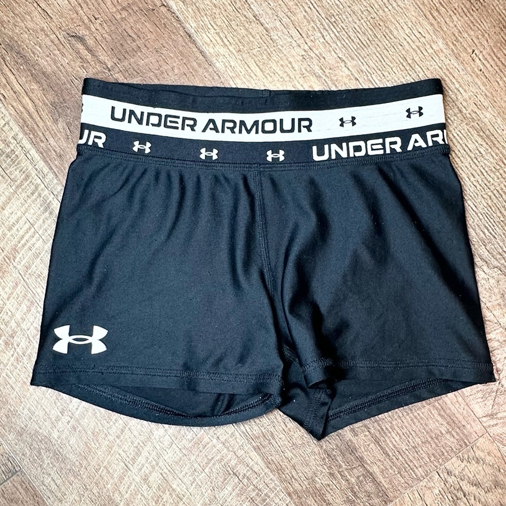 Girls Under Armour Shortie Shorts